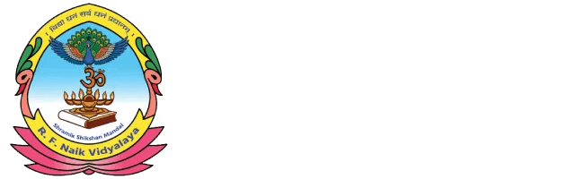 R. F. Naik Vidyalaya Logo