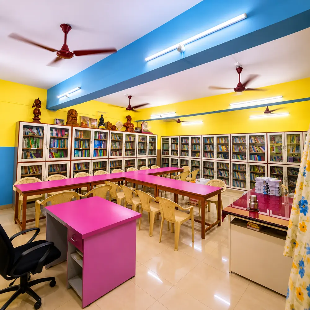 Library at R. F. Naik Vidyalaya